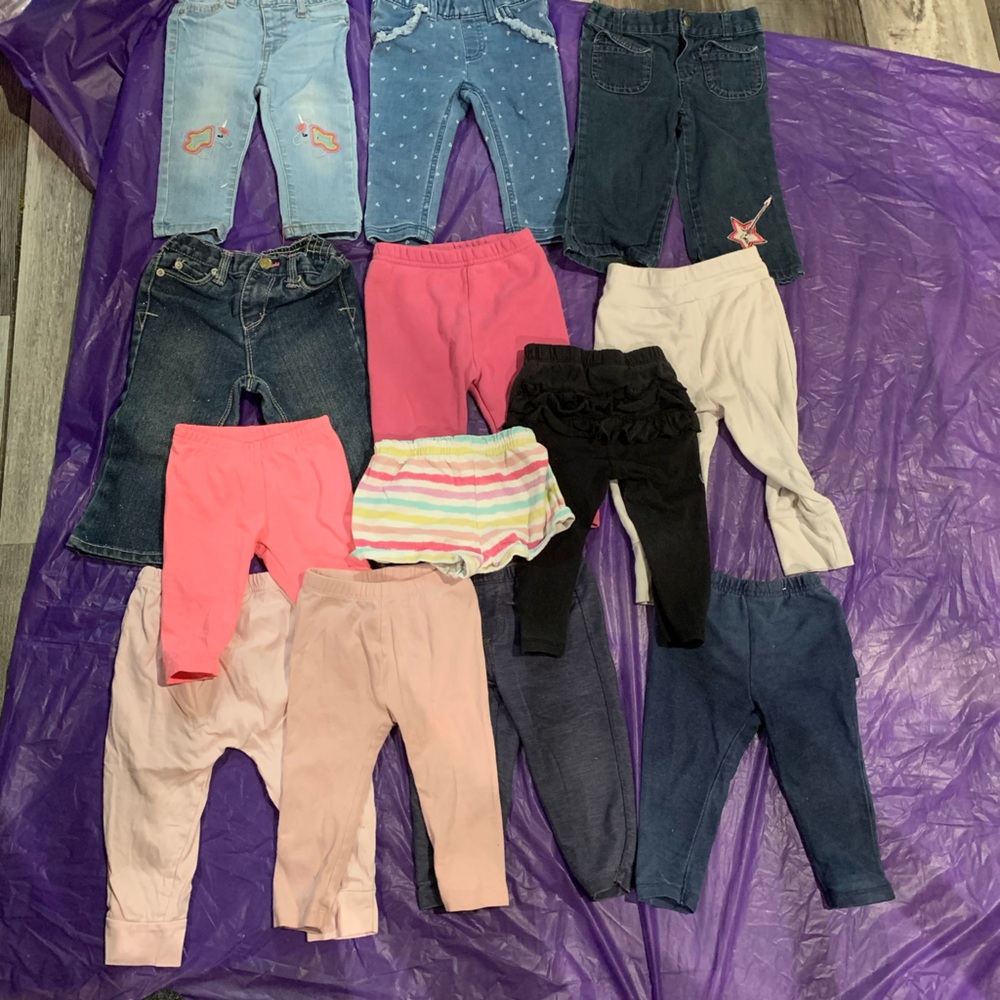 Carter's Pink and Blue Leggings for Everyday Comfort